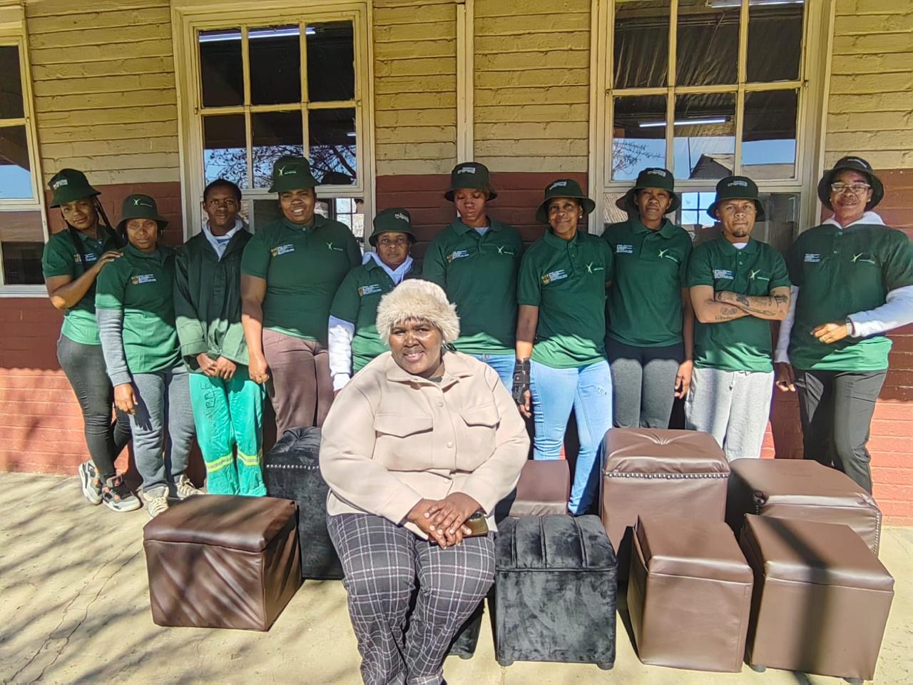 Gauteng CET College accredited skills programme learners — group photo 4