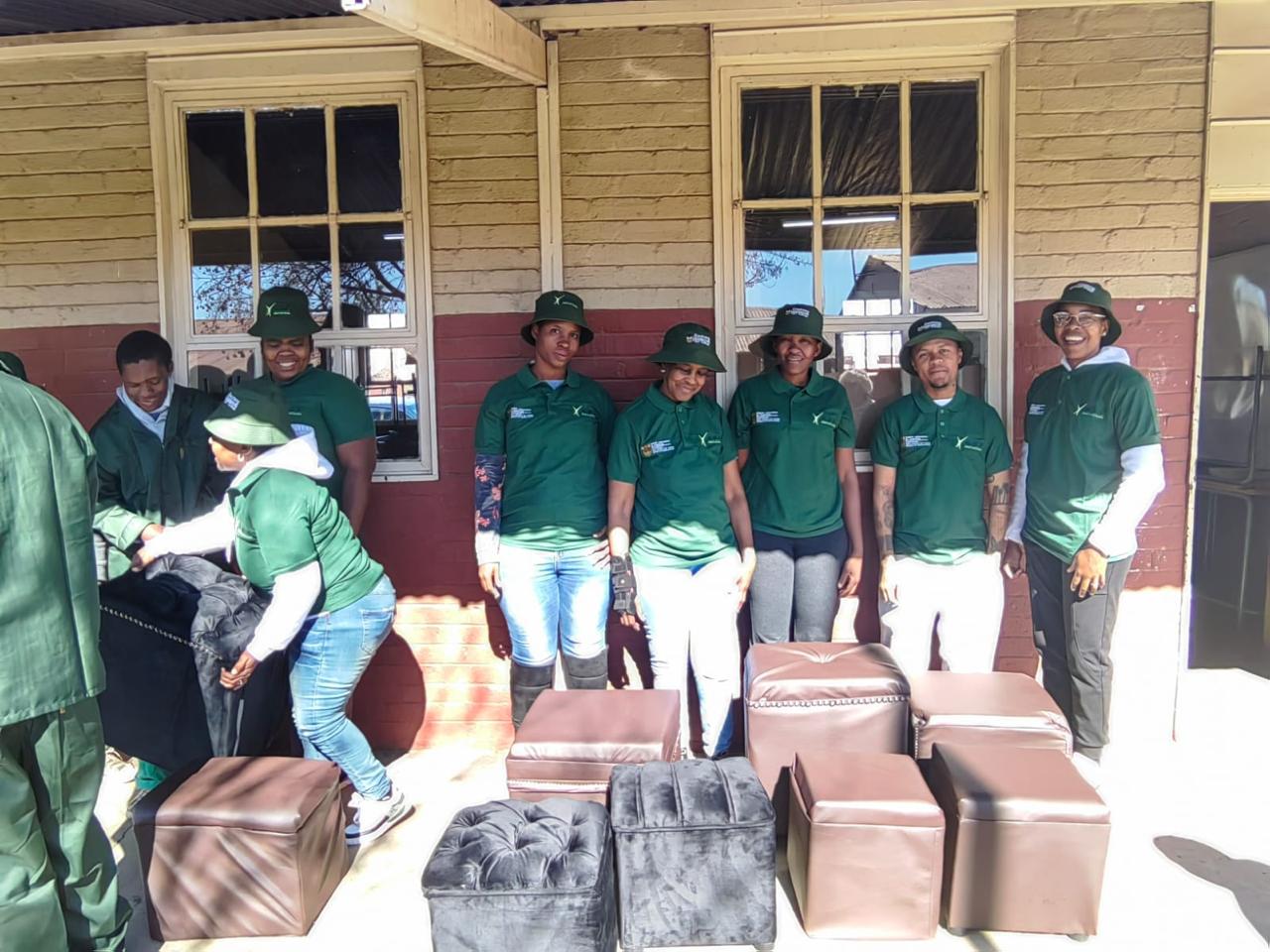 Gauteng CET College accredited skills programme learners — group photo 2