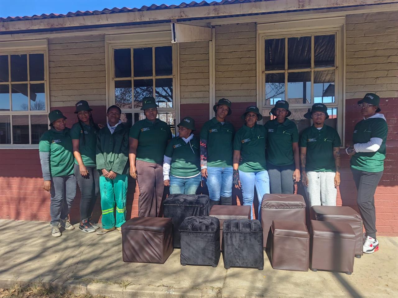 Gauteng CET College accredited skills programme learners — group photo 5