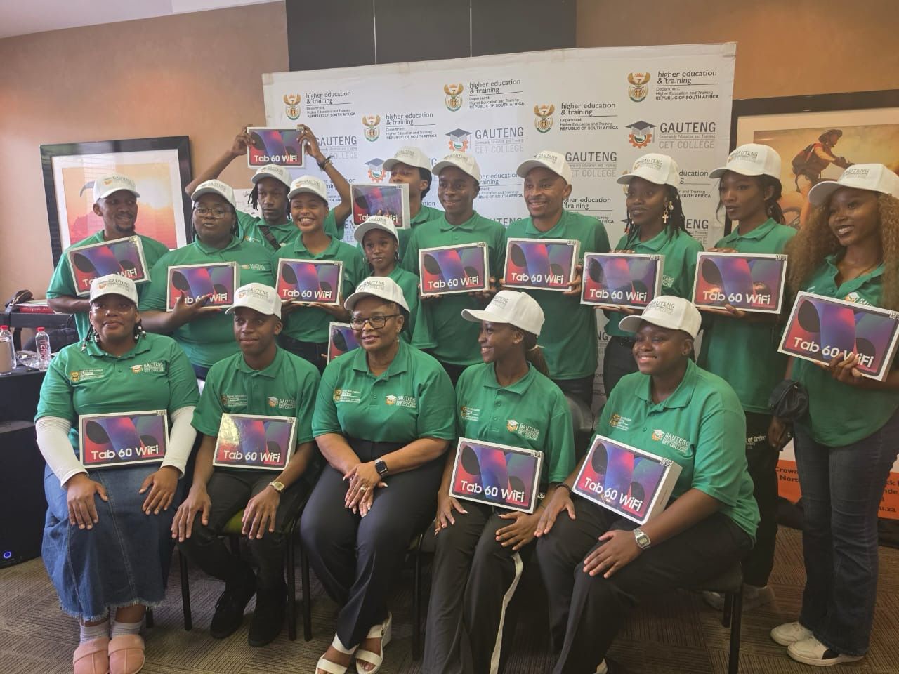 Digitisation initiative — students receive Tab 60 WiFi tablets